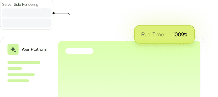 Feature card showing distributed environments
