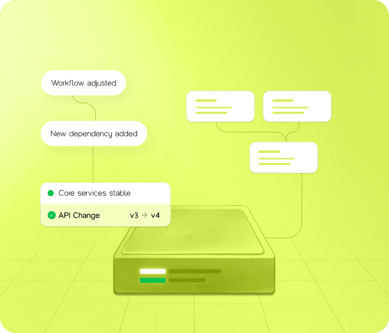 System degradation illustration