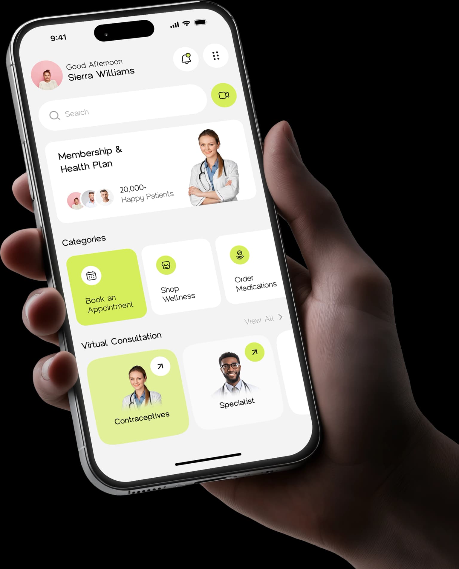 Healthcare Platform Interface